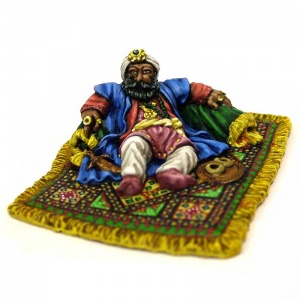 Sultan on Rug