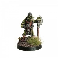 Orc with Standing Axe
