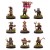 Halfling Domestic Infantry Pack 2 (9 Miniatures)
