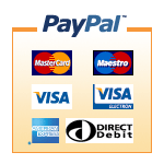 Visa, Visa Delta, Visa Electron, MasterCard, Maestro