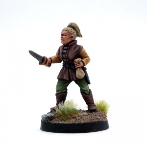 Knife Wielding Thug - Cuthroat Munroe