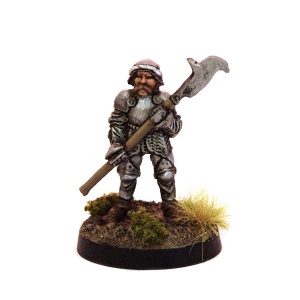 Guard with Pole-Weapon