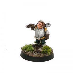 Halfling with Mace