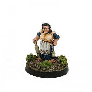 Halfling with Rolling Pin