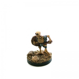 Skeleton with Club and Shield