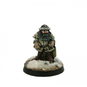 Dwarf in Winter Clothing