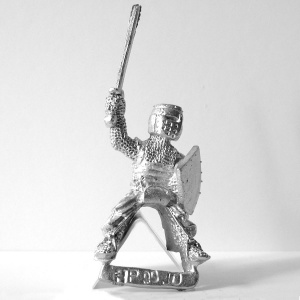 Knight with Raised Sword