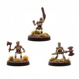 Skeleton Dwarf Pack (3 Miniatures)