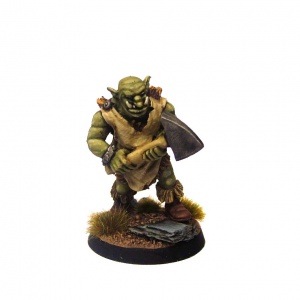 Groblin (Greater Goblin) with Axe