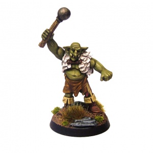 Groblin (Greater Goblin) with Mace