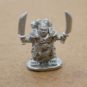 Female Halfling Wasteland Warrior - Vorgulina The Omni-Destroyer