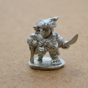 Male Halfling Pirate - Captain Jack Whittlemedown