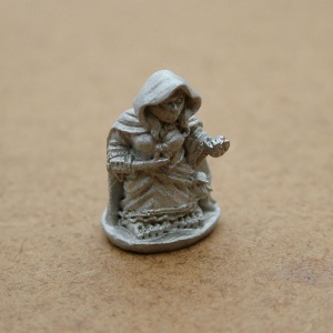 Female Halfling Mastermind - Mysterious Madame Profiterole