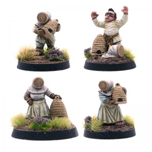 Halfling Beekeepers (Pack of 4)