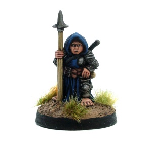 Female Halfling Warrior - Stabina Kneecap