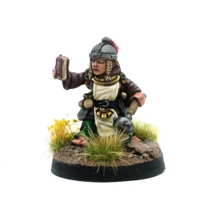 Female Halfling Cleric - Hildegard The Righteous