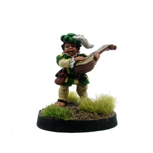 Male Halfling Bard - Joseph The Strummer