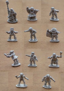 Halfling Undead - Pack of Male Halflings