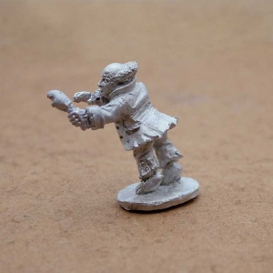 Male Halfling Ghost (with Chicken Leg) - Grim Gorger