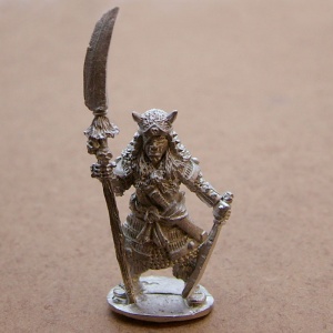 Male Hobgoblin With Sword & Glaive - Zigizig Shrang