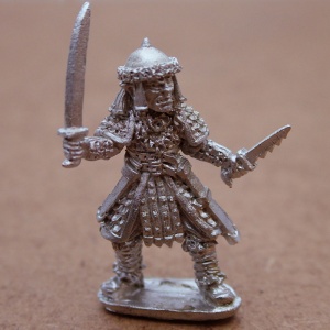 Male Hobgoblin With Sword & Knife - Hoggo Neebol