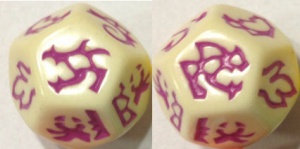 Dragon Dice - Ivory Dragons