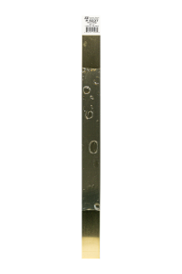0.025 x 1'' Brass Strip (1 pc per card)