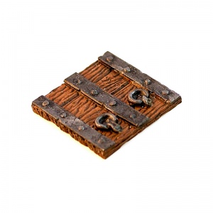 Iron Bound Wooden Trapdoor