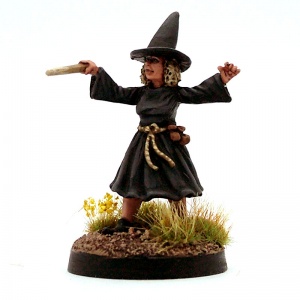 Witch With Wand - Sister Fellneedle