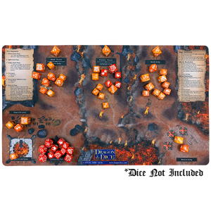 Dragon Dice Playmat (2018) - Fire