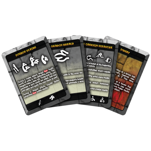 Abilities and Effects Cards