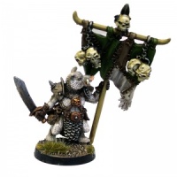 Boar Man Standard Bearer