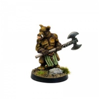 Boar Man with 2-Handed Axe