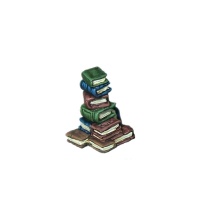 Tall Pile of Books