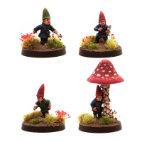 Pack of 4 Gnomelings (GNOME58-61)