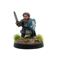 Male Halfling Cavalier / Knight - Sir Duncan