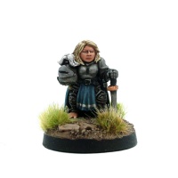 Female Halfling Cavalier / Knight - Lady Matilda