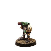 Imp with Telescope and Scroll