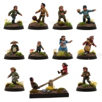 Junior Townsfolk & Villagers Vol II - Pack of 11 Miniatures
