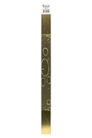 0.032 x 1'' Brass Strip (1 pc per card)