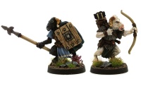 Pack of Ram Man (Spear and Bow)