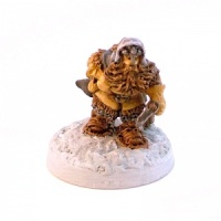 Dwarven Winter Explorer with Axe